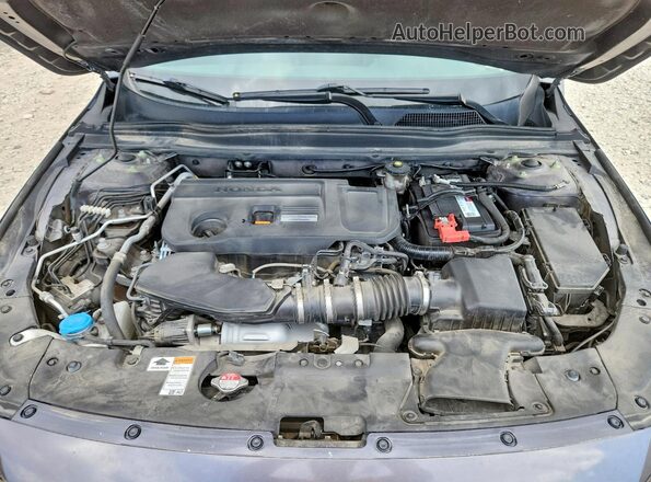 1HGCV2F33LA020772 2020 HONDA ACCORD Gray Rear interior view