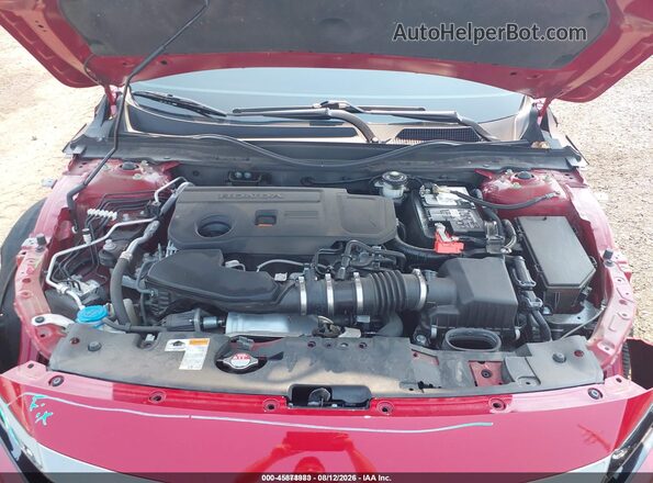 1HGCV2F33NA007006 2022 HONDA ACCORD Красный Вид сзади