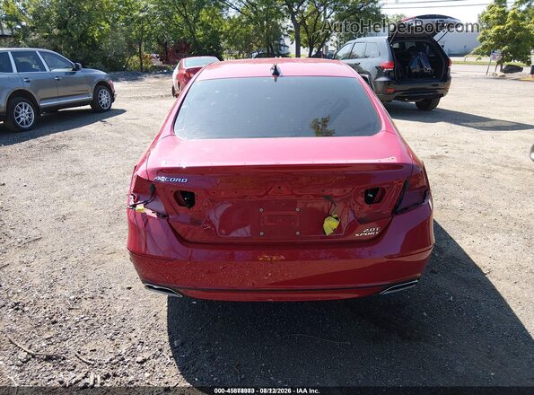 1HGCV2F33NA007006 2022 HONDA ACCORD Красный 