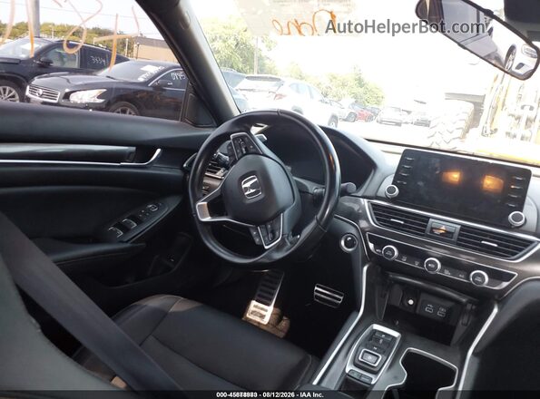 1HGCV2F33NA007006 2022 HONDA ACCORD Красный Вид задних сидений