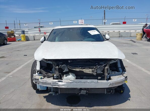 1HGCV2F34KA022948 2019 HONDA ACCORD White Вид задньої частини салону