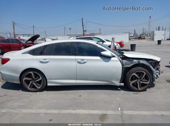 1HGCV2F34KA022948 2019 HONDA ACCORD White Панорамний вид салону 360°