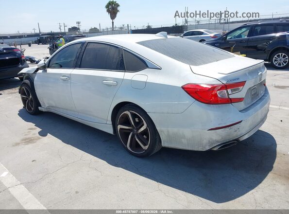 1HGCV2F34KA022948 2019 HONDA ACCORD White Задня ліва чверть