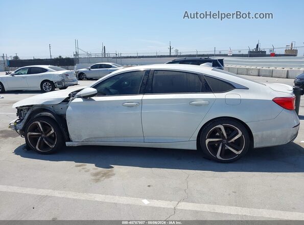 1HGCV2F34KA022948 2019 HONDA ACCORD White 