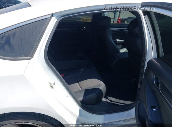 1HGCV2F34KA022948 2019 HONDA ACCORD White Вид наклейки з VIN-кодом