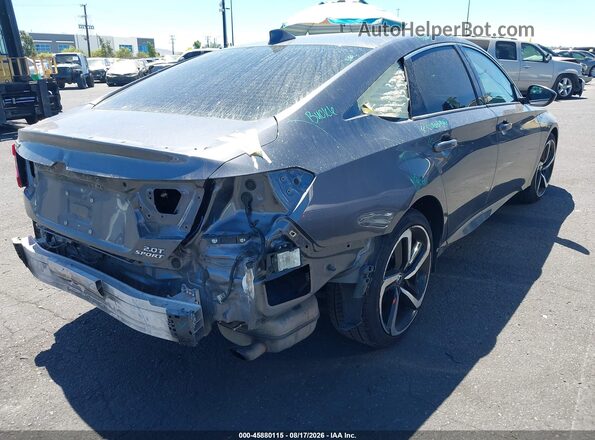 1HGCV2F34LA000207 2020 HONDA ACCORD Gray Tył prawy