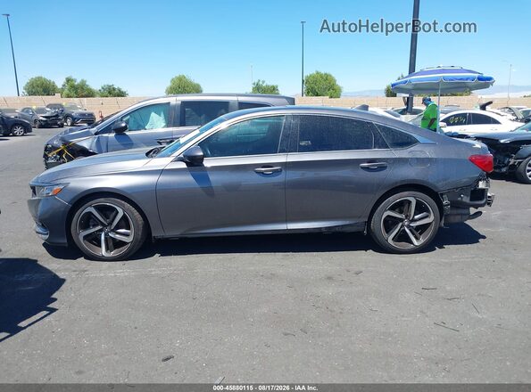 1HGCV2F34LA000207 2020 HONDA ACCORD Gray 