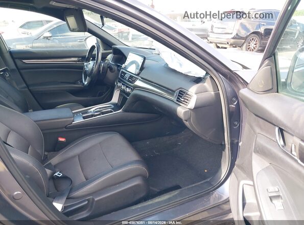 1HGCV2F34LA012129 2020 HONDA ACCORD Gray Vista interior delantera