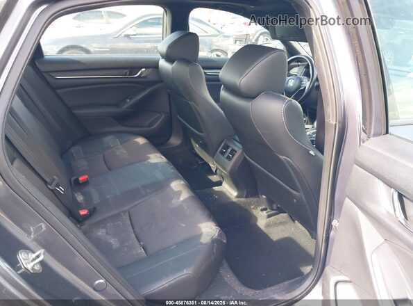 1HGCV2F34LA012129 2020 HONDA ACCORD Gray Vista de la etiqueta del VIN