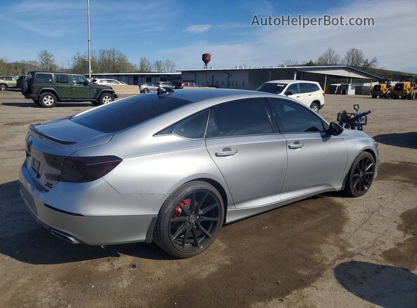 1HGCV2F34MA017297 2021 HONDA ACCORD Silver Trasero derecho