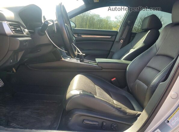 1HGCV2F34MA017297 2021 HONDA ACCORD Silver Vista interior delantera