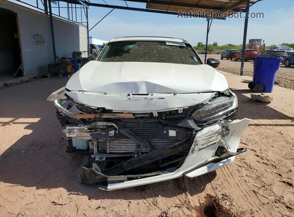 1HGCV2F34NA016846 2022 HONDA ACCORD White წინა ხედი