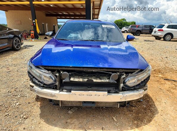 1HGCV2F35LA007747 2020 HONDA ACCORD Blue წინა ხედი
