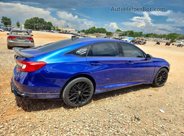 1HGCV2F35LA007747 2020 HONDA ACCORD Blue უკანა მარჯვენა
