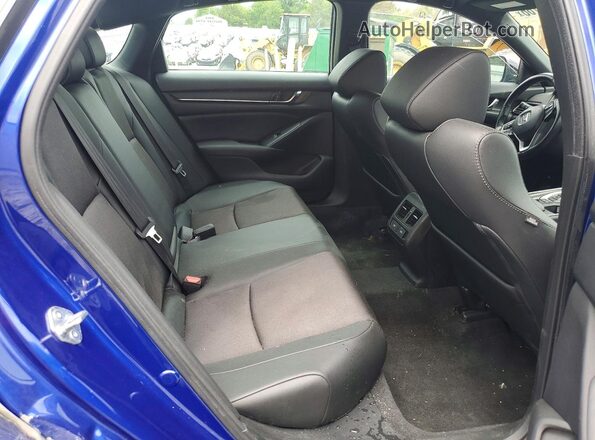 1HGCV2F35MA000461 2021 HONDA ACCORD Blue Vista de los asientos traseros