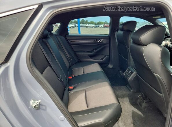1HGCV2F35MA029670 2021 HONDA ACCORD Gray Հետևի նստատեղերի տեսք