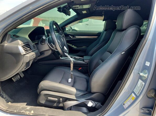 1HGCV2F35NA023644 2022 HONDA ACCORD Gray Widok wnętrza z przodu