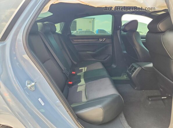 1HGCV2F35NA023644 2022 HONDA ACCORD Gray Widok tylnych siedzeń