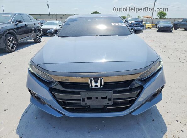 1HGCV2F35NA023644 2022 HONDA ACCORD Gray Widok z przodu