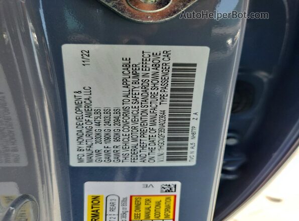 1HGCV2F35NA023644 2022 HONDA ACCORD Gray Widok komory silnika