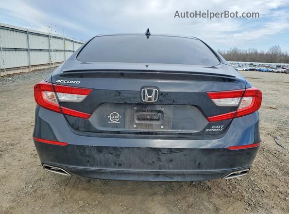 1HGCV2F35NA024616 2022 HONDA ACCORD Black Вид ззаду
