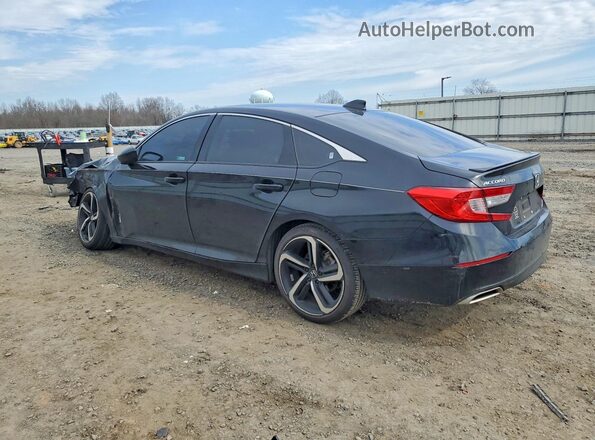 1HGCV2F35NA024616 2022 HONDA ACCORD Black Задня ліва чверть