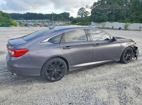 1HGCV2F36JA048854 2018 HONDA ACCORD Gray უკანა მარჯვენა