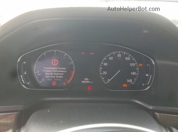 1HGCV2F36JA049390 2018 HONDA ACCORD Gray Widok zestawu wskaźników