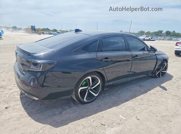 1HGCV2F36LA010771 2020 HONDA ACCORD Black უკანა მარჯვენა