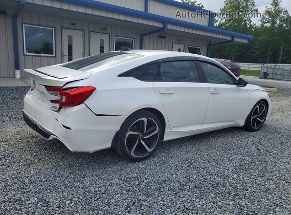 1HGCV2F36MA033775 2021 HONDA ACCORD White Trasero derecho