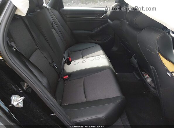 1HGCV2F37JA029407 2018 HONDA ACCORD Black VIN sticker view