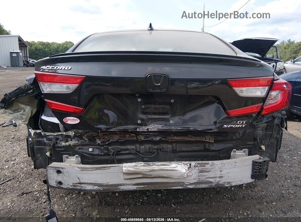 1HGCV2F37JA029407 2018 HONDA ACCORD Black 