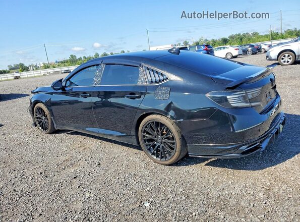 1HGCV2F37KA800126 2019 HONDA ACCORD Black Задня ліва чверть