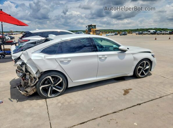 1HGCV2F37LA018829 2020 HONDA ACCORD White Tył prawy