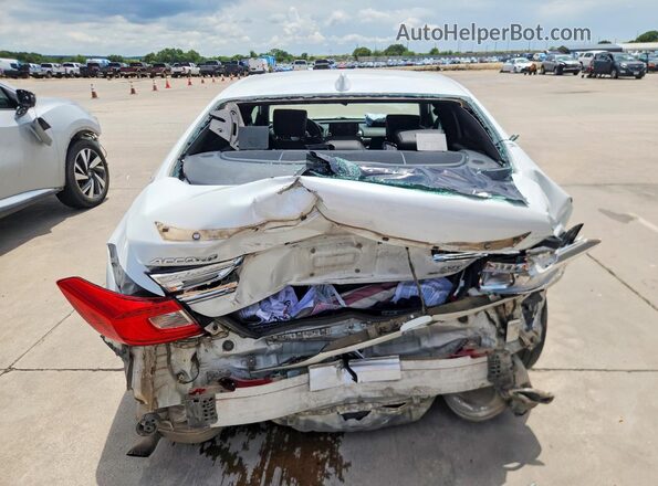 1HGCV2F37LA018829 2020 HONDA ACCORD White Widok z tyłu