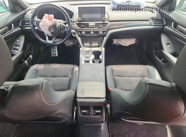 1HGCV2F37LA018829 2020 HONDA ACCORD White Widok deski rozdzielczej