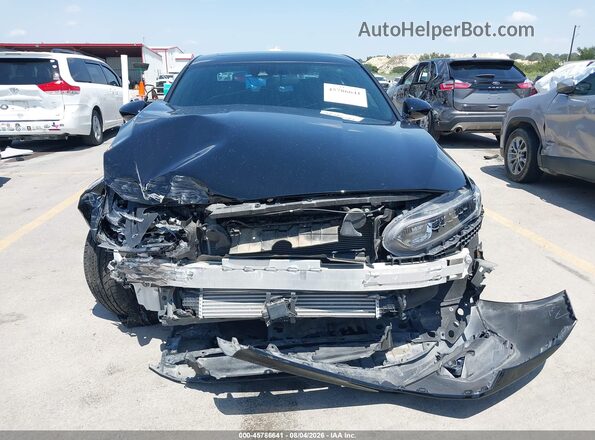 1HGCV2F37LA026347 2020 HONDA ACCORD Black Սալոնի հետևի տեսք