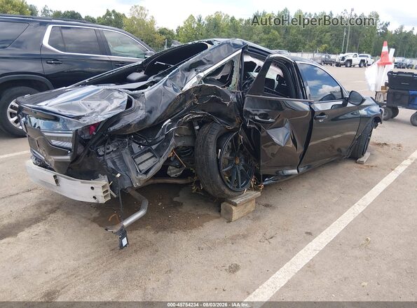 1HGCV2F37MA027063 2021 HONDA ACCORD Черный Задняя правая четверть