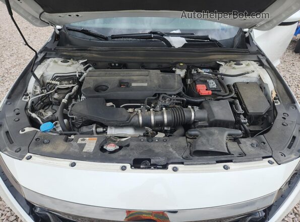 1HGCV2F38KA012648 2019 HONDA ACCORD White Вид задньої частини салону