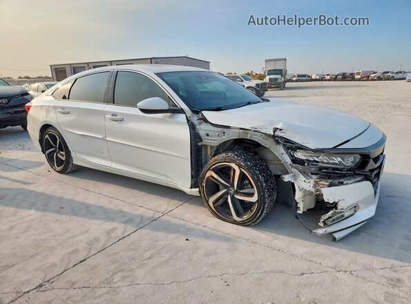 1HGCV2F38LA018824 2020 HONDA ACCORD White Առջևի աջ
