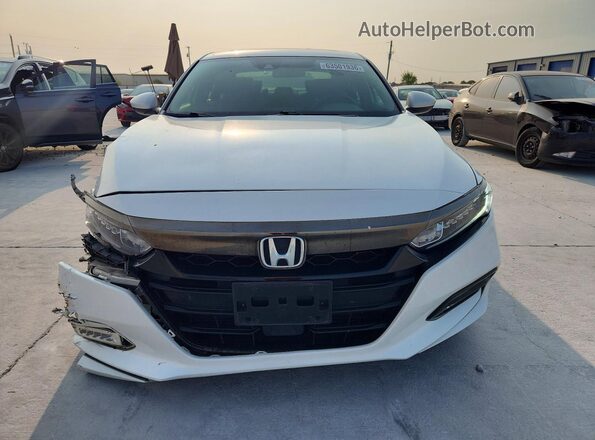 1HGCV2F38LA018824 2020 HONDA ACCORD White Դիմացի տեսք