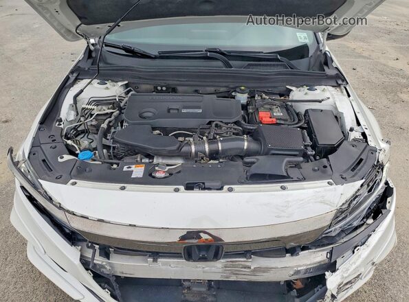 1HGCV2F38MA003869 2021 HONDA ACCORD White Vista interior trasera