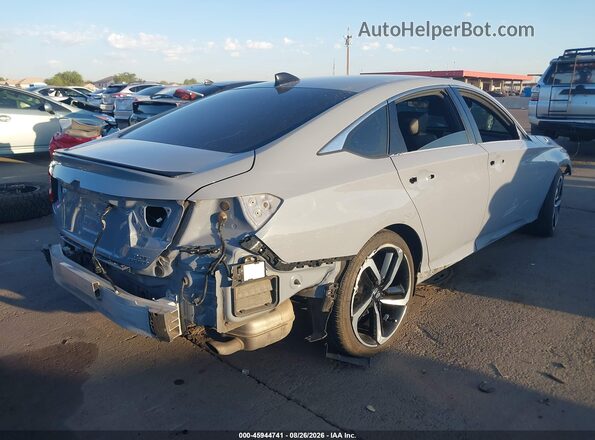 1HGCV2F38MA018694 2021 HONDA ACCORD Gray Задня права чверть