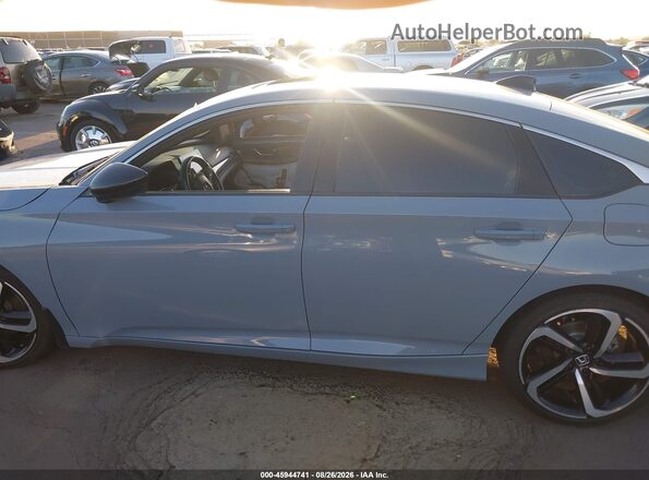 1HGCV2F38MA018694 2021 HONDA ACCORD Gray Панорамний вид салону 360°