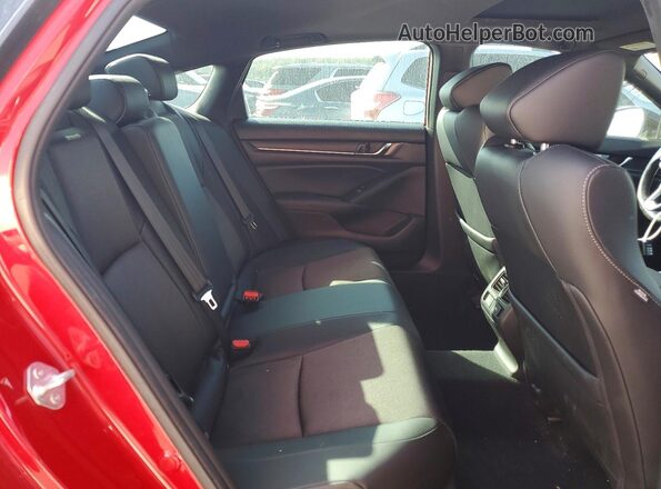 1HGCV2F38MA022468 2021 HONDA ACCORD Red Вид задніх сидінь