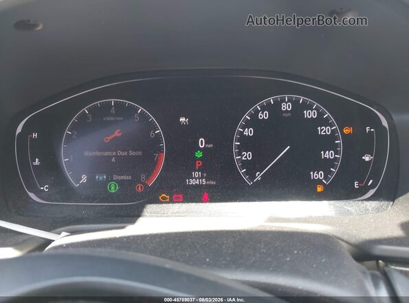 1HGCV2F38MA028027 2021 HONDA ACCORD White უკანა სავარძლების ხედი