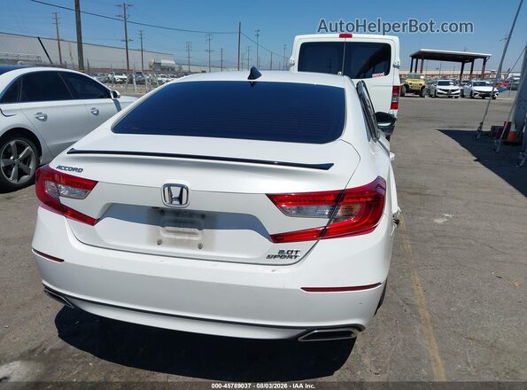 1HGCV2F38MA028027 2021 HONDA ACCORD White 
