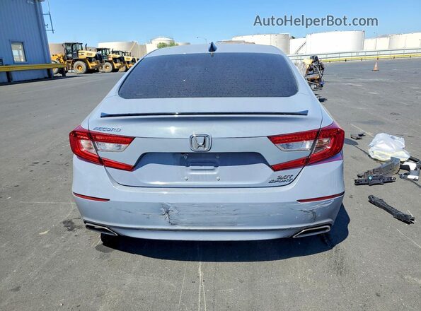 1HGCV2F38NA016400 2022 HONDA ACCORD Blue Вид ззаду