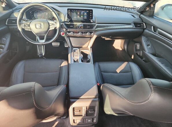 1HGCV2F38NA021726 2022 HONDA ACCORD Blue Vista del salpicadero