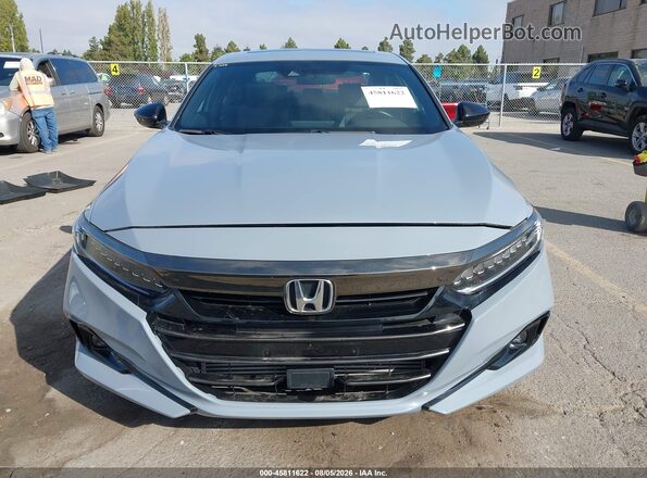 1HGCV2F38NA023539 2022 HONDA ACCORD Light Blue Вид щитка приборов